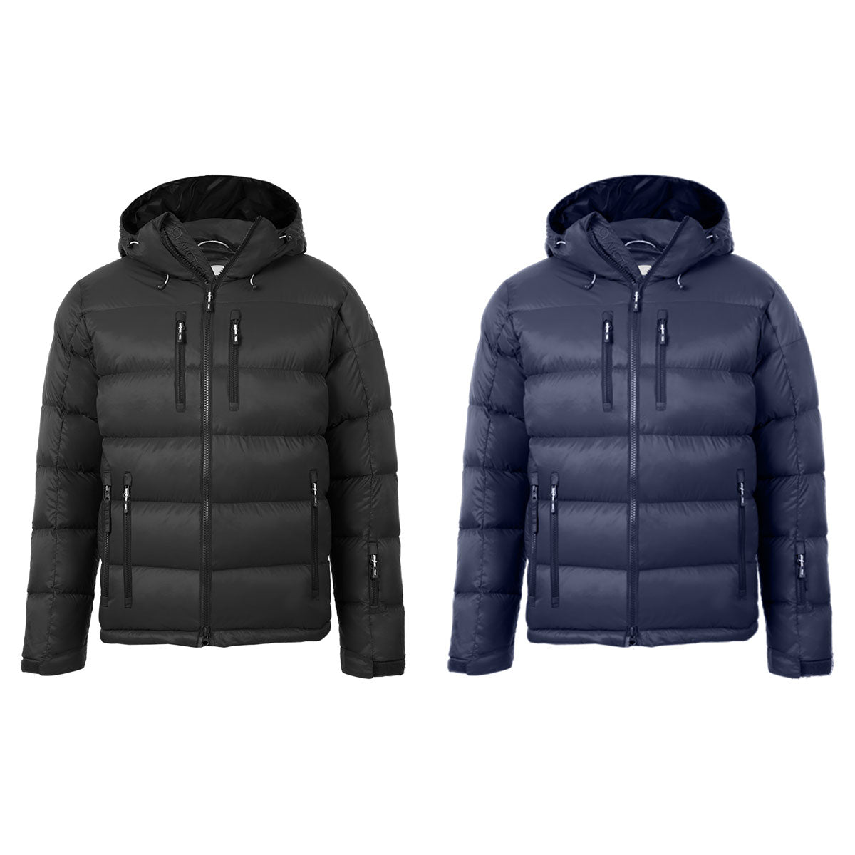 ArcticProgramダウンジャケット ブラック POLAR Basic Puffer / BLACK (ポーラー ダウンジャケット