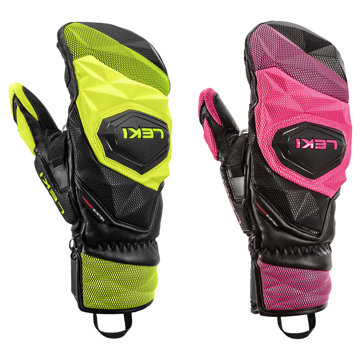 Leki WCR Venom SL 3D Mitt 2025 Black/Pink / 7
