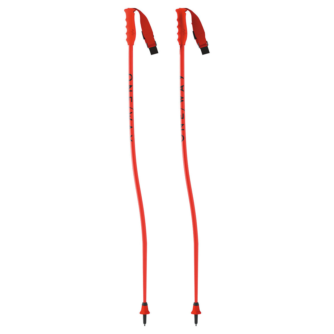 One Way JR RD Ski Poles