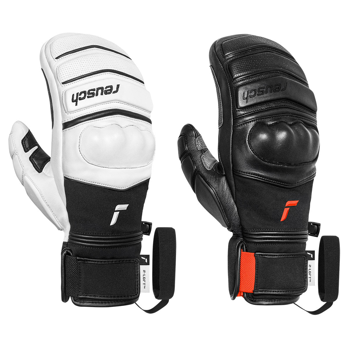 Reusch World Champ Mitten in Black/White