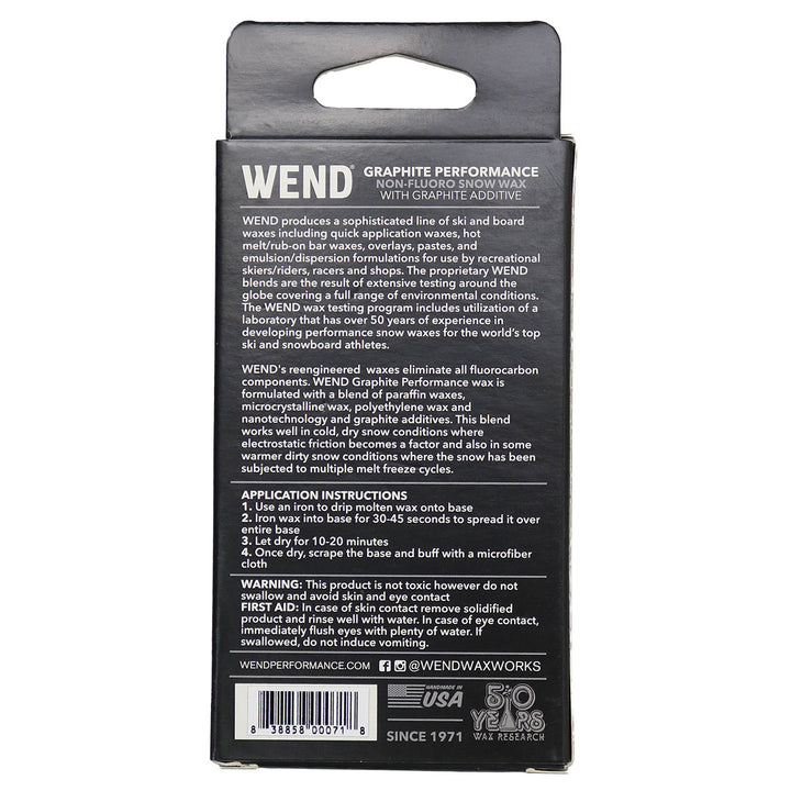 Wend Graphite Performance Wax