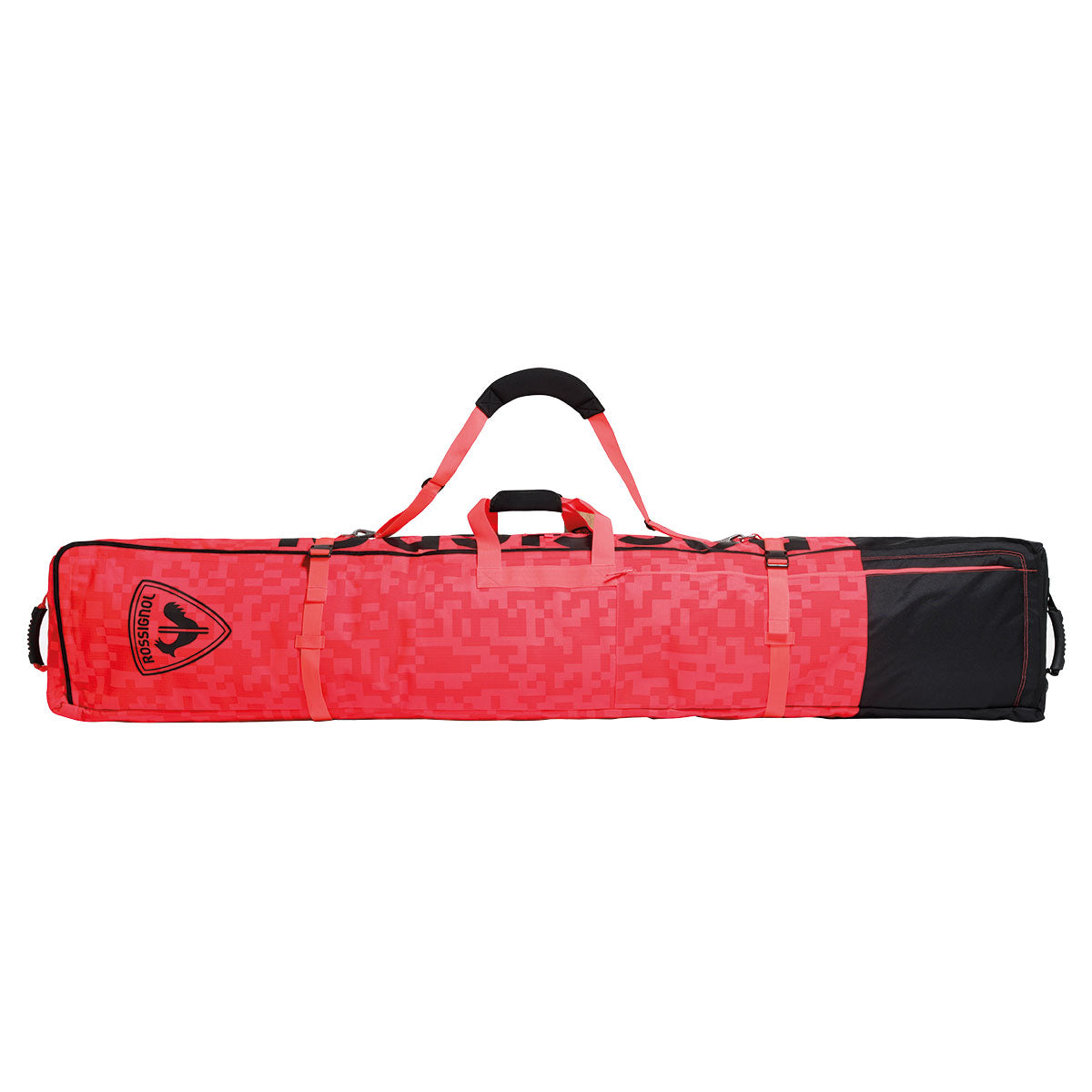 salomon connect 2 pair wheelie ski bag Rossignol Hero Double Wheeled Ski Bag – Up to 3 Pairs, 210cm – Race Place