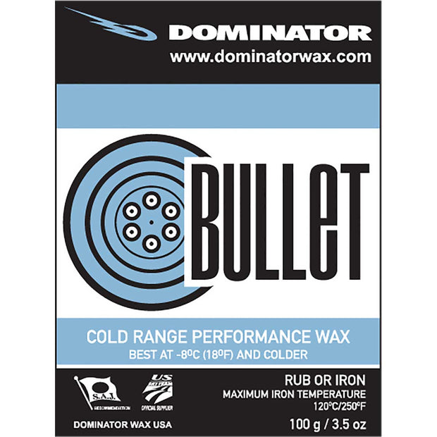 Dominator Bullet Extreme Cold Wax
