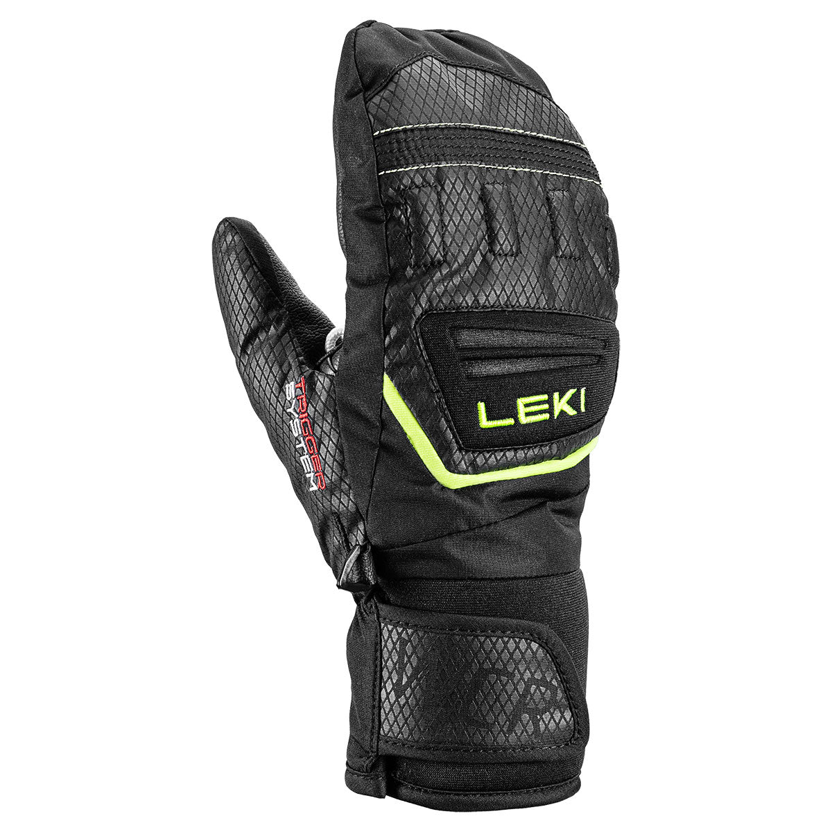 Leki WCR Team 3D Junior Mitt – Beginner Ski Racing Mitt – Race Place