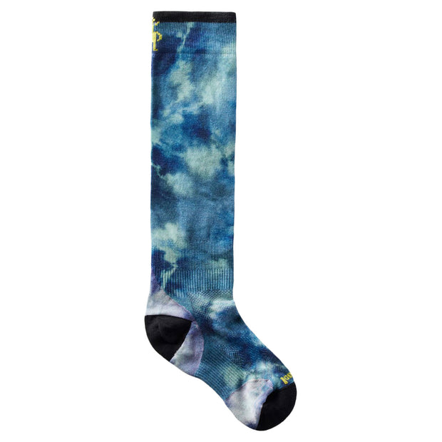 X-Socks Ski Junior 4.0 Anthracite Melange/Galactic Blue