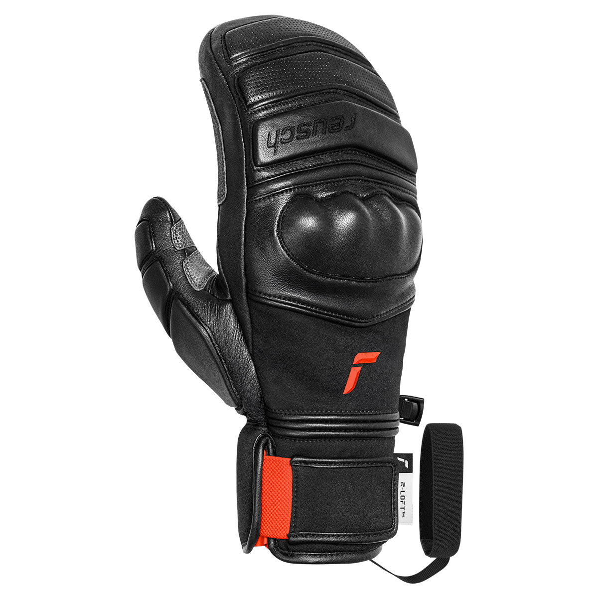 Reusch World Champ Mitten – Premium Leather Ski Mitten – Race Place