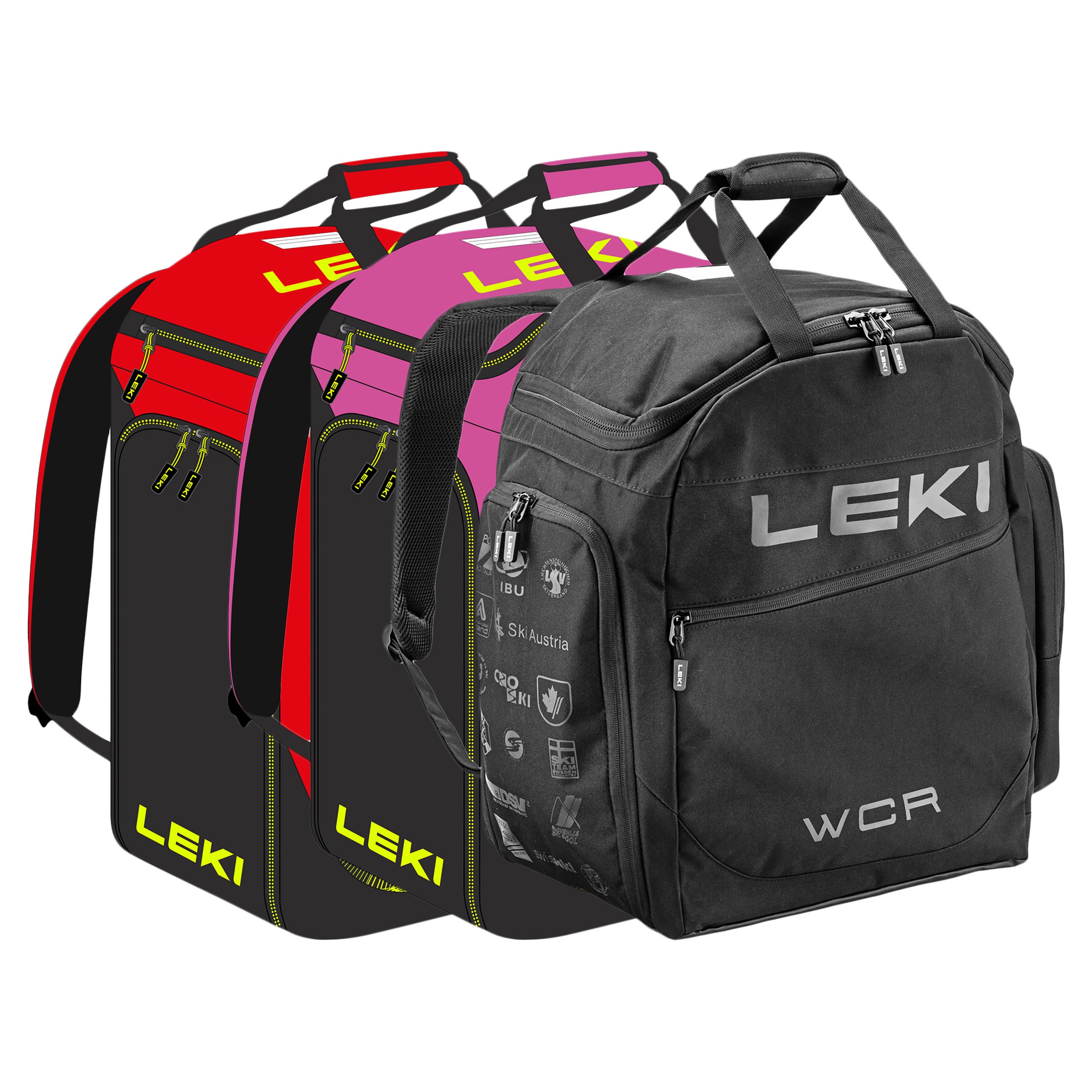 LEKI WCR Ski Boot Backpack 60L – Race Boot Bag – Race Place