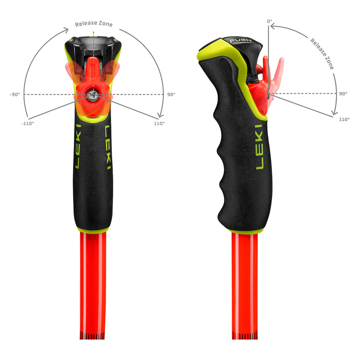 Leki WCR SG/DH TR Ski Poles