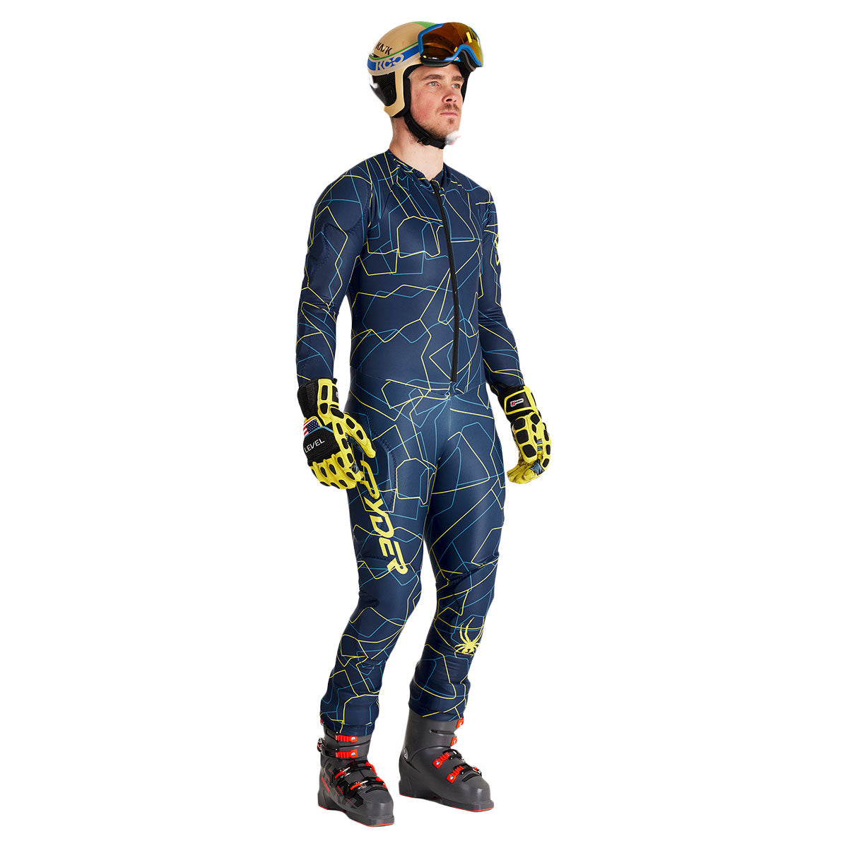 Spyder men’s ski race suit offers Large