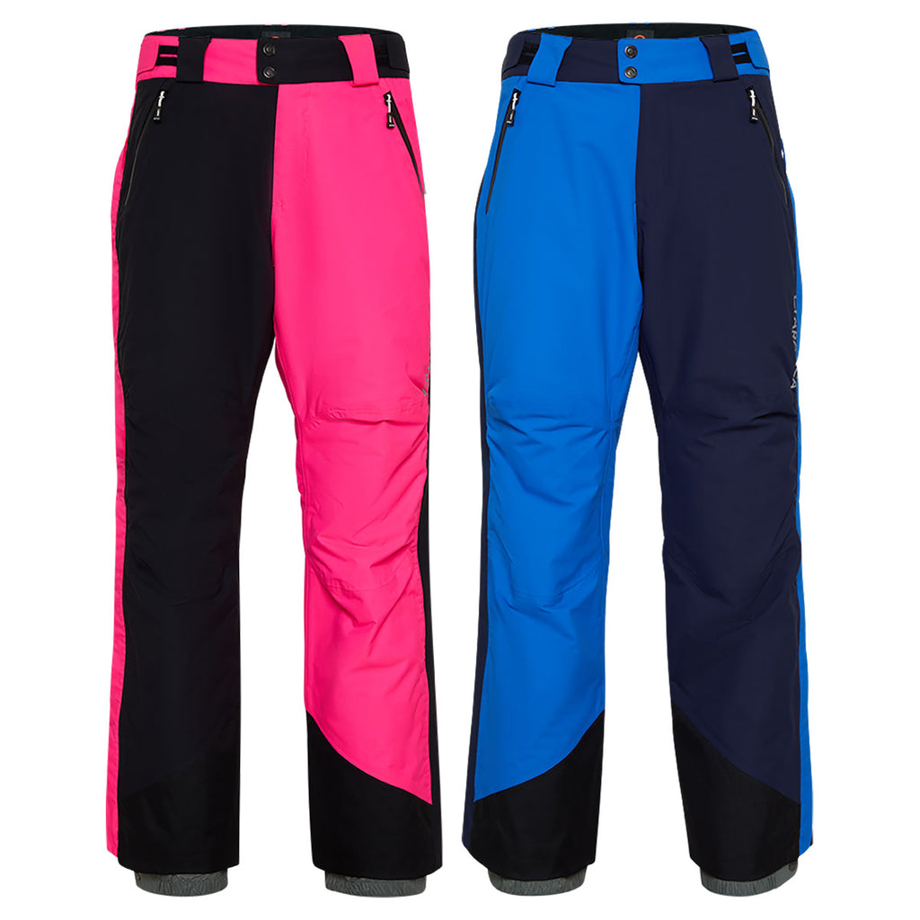 Arctica 50/50 Side-Zip Ski Pant | Bold Color Block + DURA10 – Race