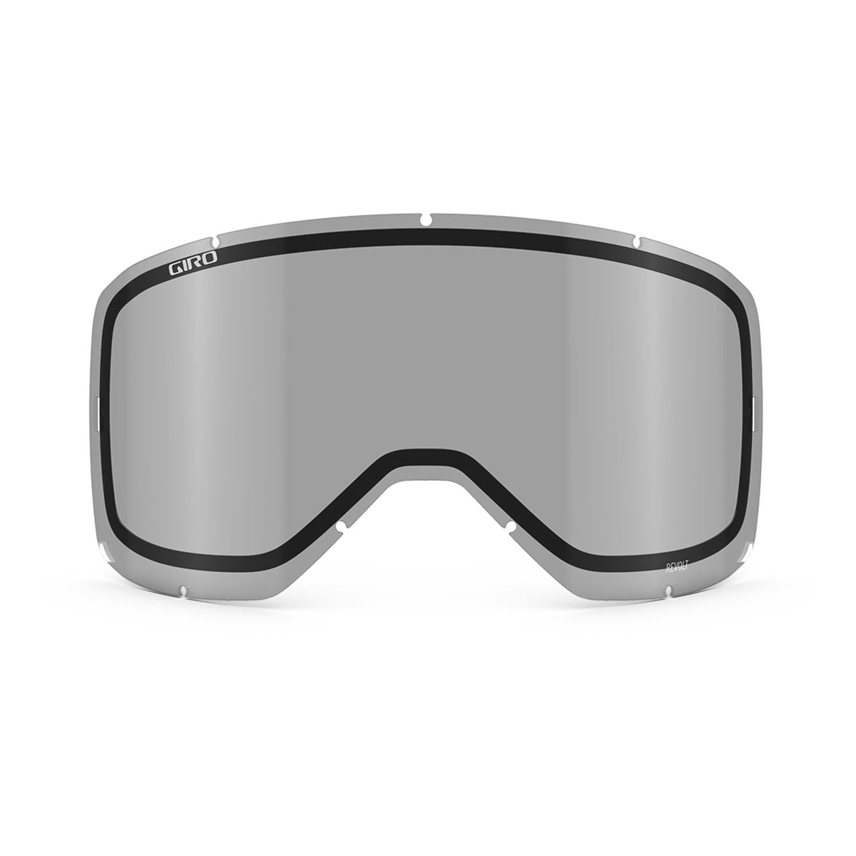Revolt Goggle in White Stacked/Vivid Royal size NS