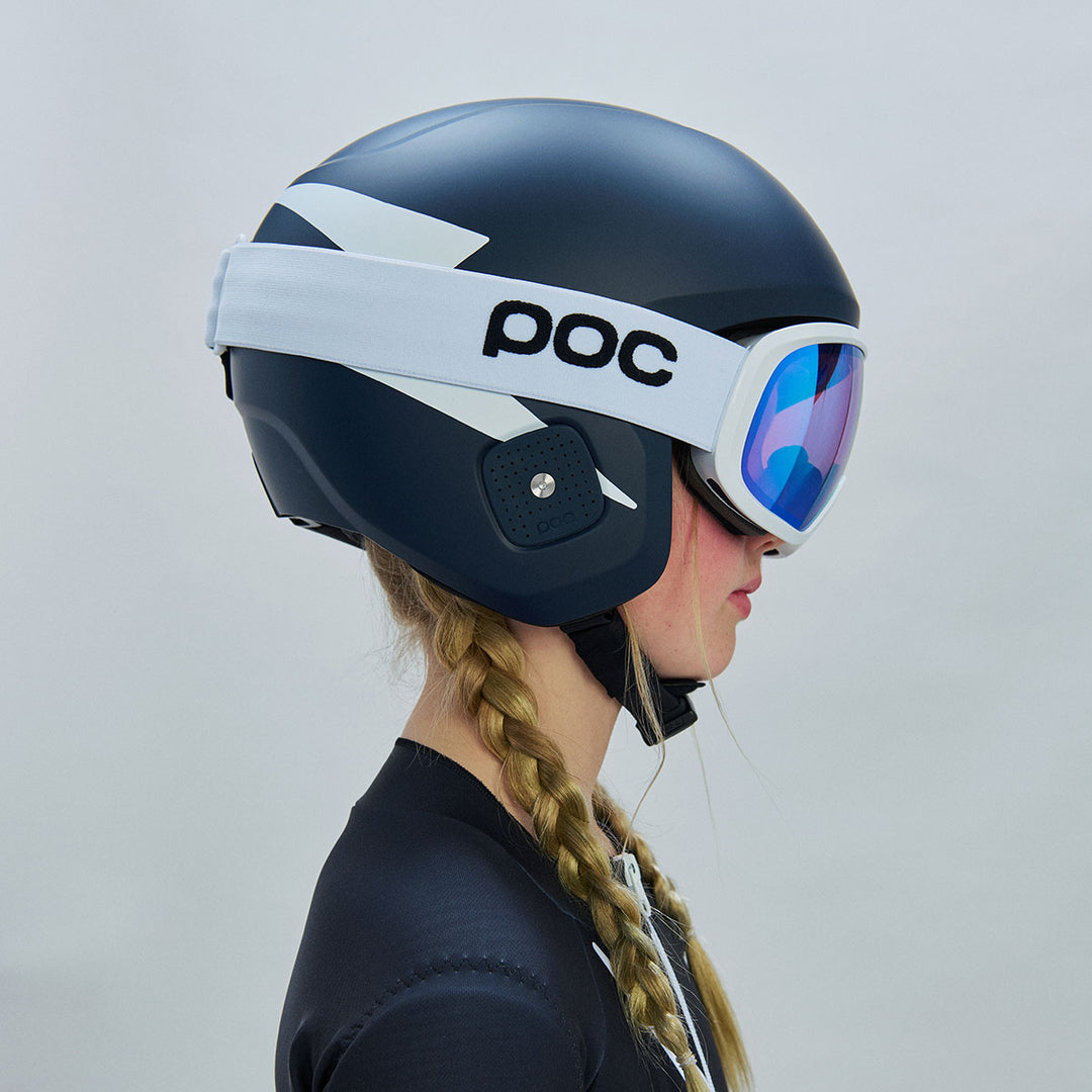 poc helmet and goggles 2026 POC Skull Dura JR FIS Helmet