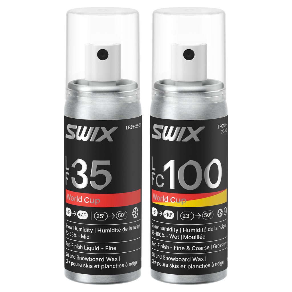 Swix WC Liquid Wax – Race Day Top-Finish – Race Place
