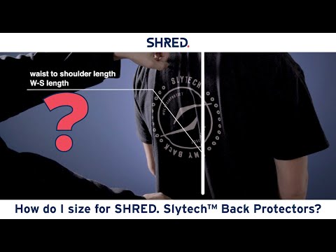 2025 Shred FLEXI VEST Back Protector – Race Place