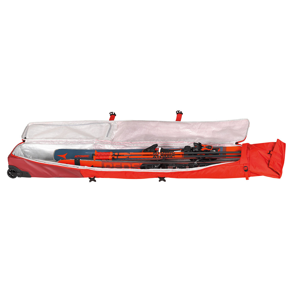 k2 allski roller lite wheeled ski bag Carry-On Black The Universal Snowboard Roller Bag is designed to handle every adventure Ski equipment bag , K2