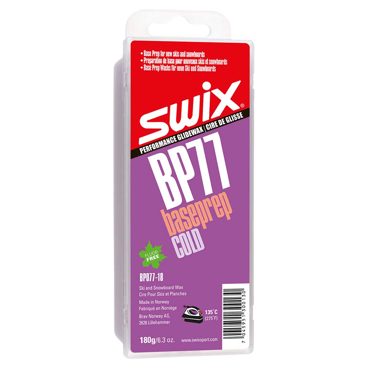 Swix Bulk Universal Ski and Snowboard Wax 900g